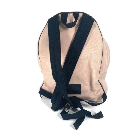 SAINT LAURENT PARIS 326865 logo bag Backpack Pink BeigeBased/Black main image 9